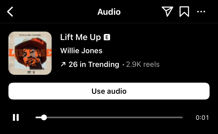 Instagram Trending Audio